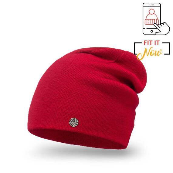 Red women's hat