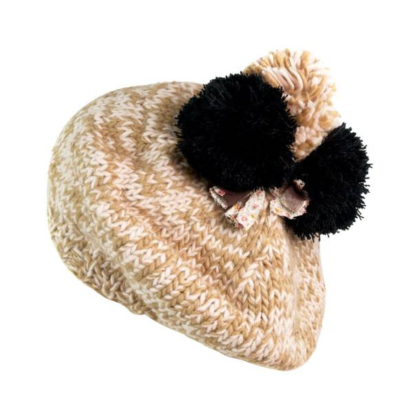 Beret Trzy Pompony