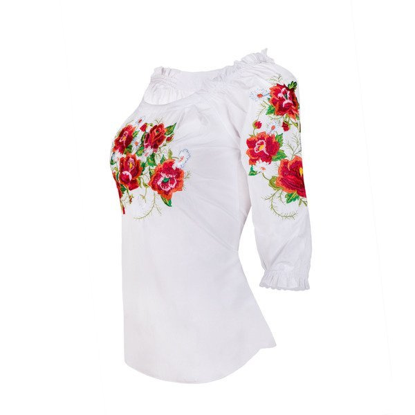 Damska bluzka z haftem