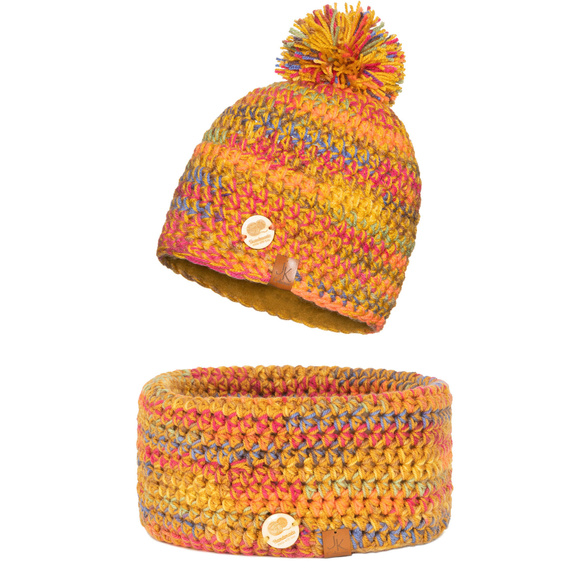 Zimowy komplet Damski handmade