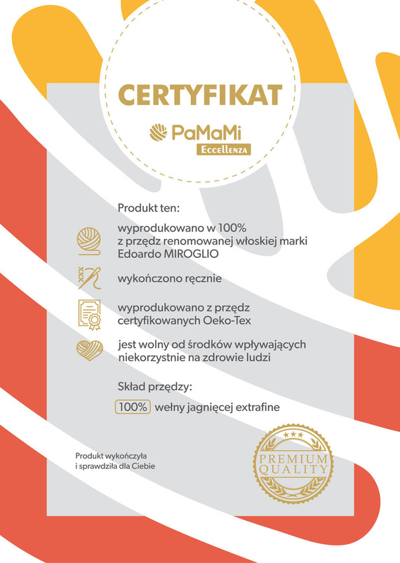 PaMaMi Zimowy komplet damski - Czapka i komin - Beżowy