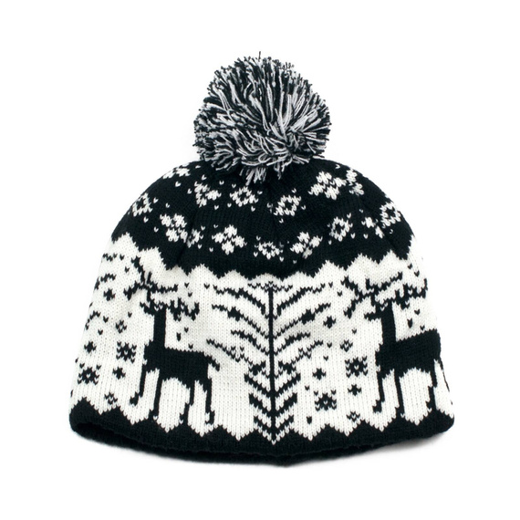 Czapka Renifer W Śniegu