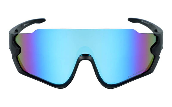 OKULARY PRZECIWSŁONECZNE SPORTOWE UNISEX + ETUI + ŚCIERECZKA