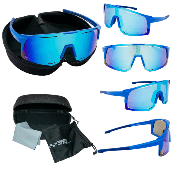 OKULARY POLARYZACYJNE SPORTOWE UNISEX + POKROWIEC