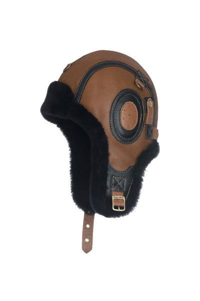 Czapka Damska z naturalnym pomponem