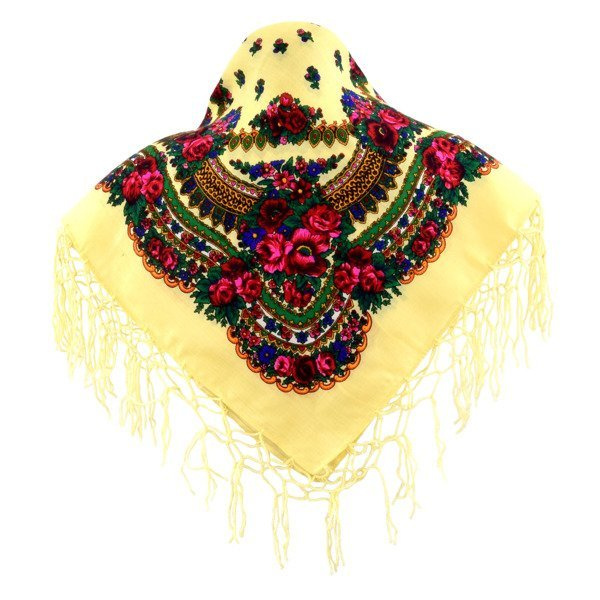 Chustka Folk w kwiaty