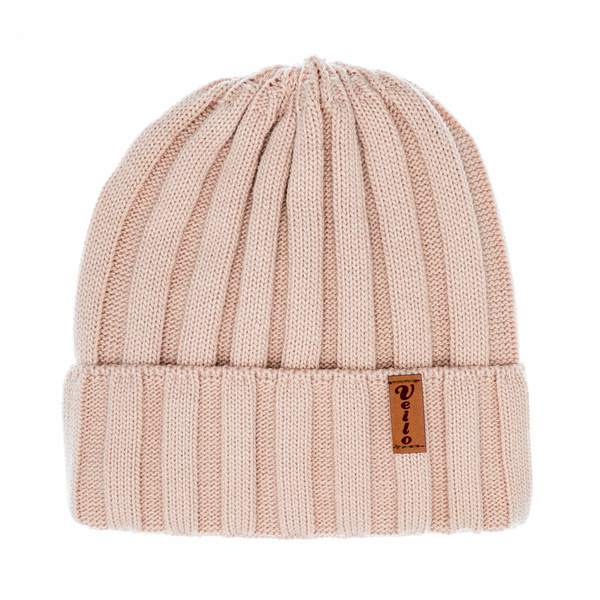 Czapka damska z wywinięciem