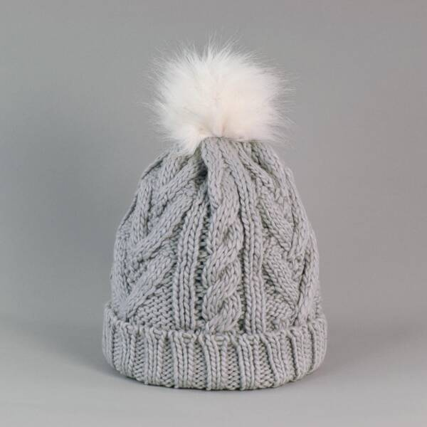 Czapka Króliczy Pompon