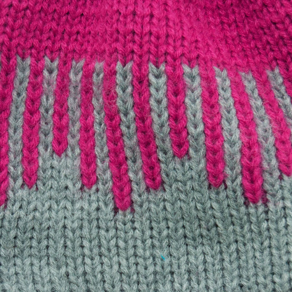 Polska czapka Kolorowe sople