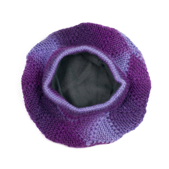 Beret Kolorowa wełna [HANDMADE]