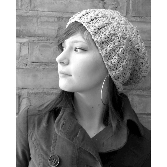 Czapka Ażurowy pompon