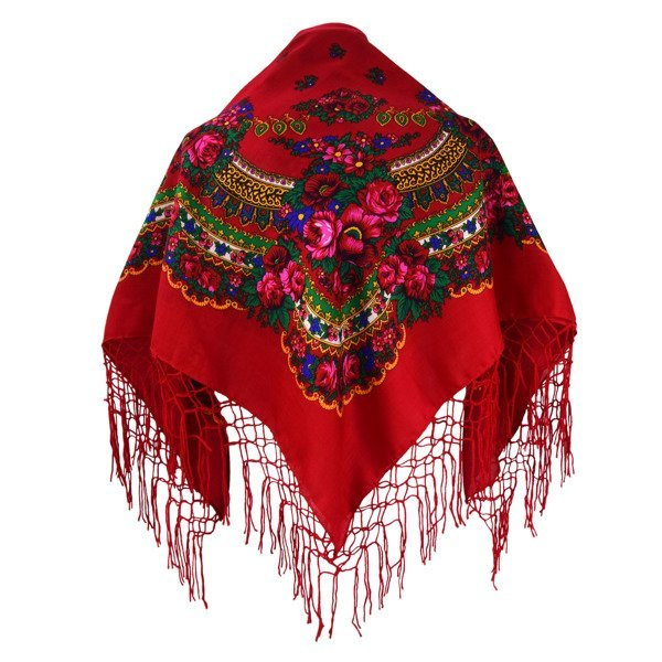 Chustka Folk w kwiaty
