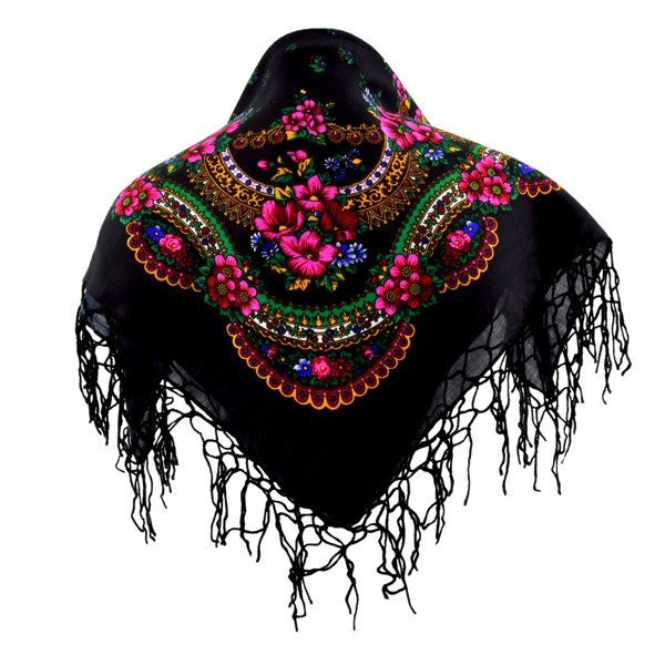 Chustka Folk w kwiaty