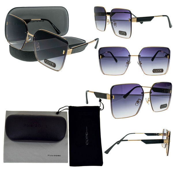 OKULARY PRZECIWSŁONECZNE DAMSKIE + POKROWIEC