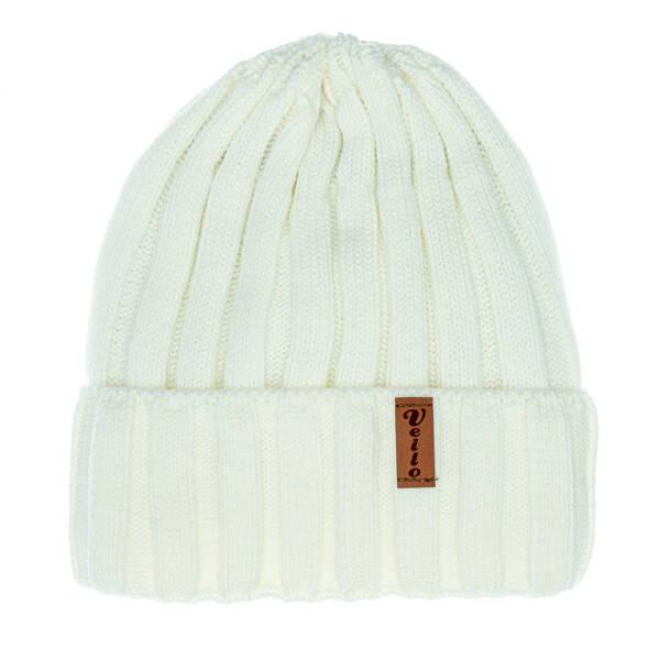 Czapka damska z wywinięciem