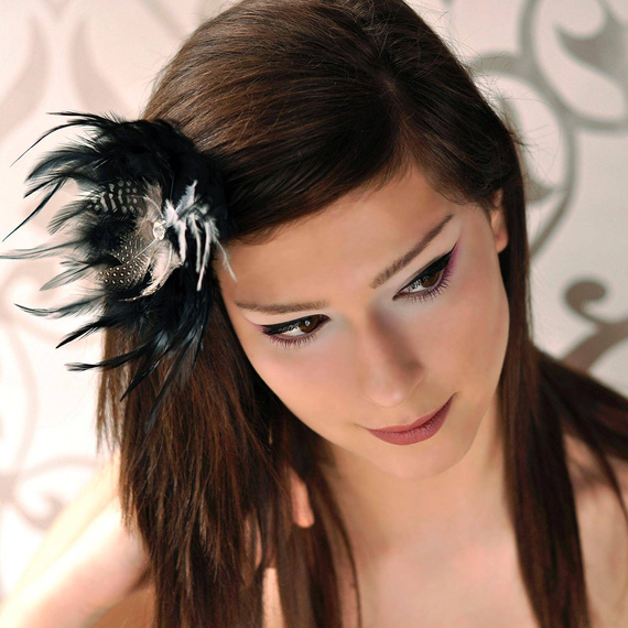 Piórkowa Ozdoba Do Włosów