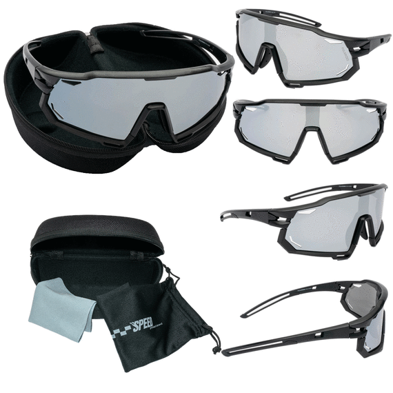 OKULARY POLARYZACYJNE SPORTOWE UNISEX + POKROWIEC