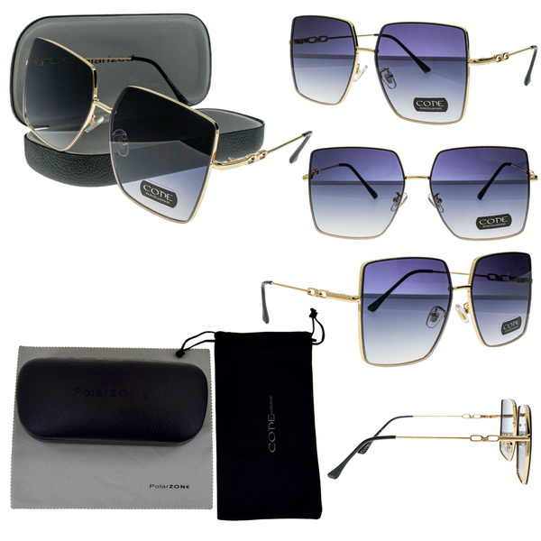 OKULARY PRZECIWSŁONECZNE DAMSKIE + POKROWIEC