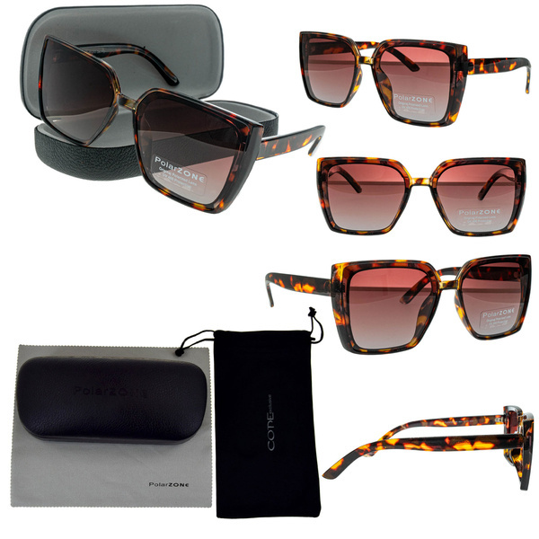 OKULARY POLARYZACYJNE DAMSKIE + POKROWIEC