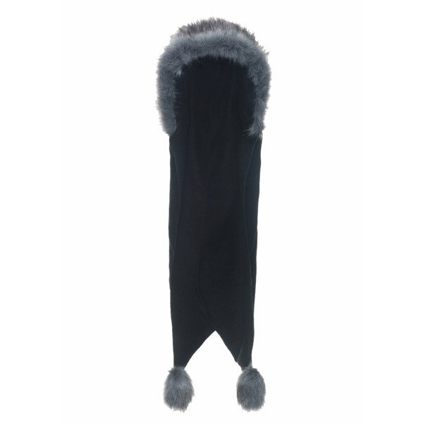 Czapka Damska z naturalnym pomponem