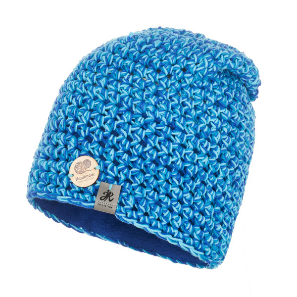 Czapka Damska z naturalnym pomponem