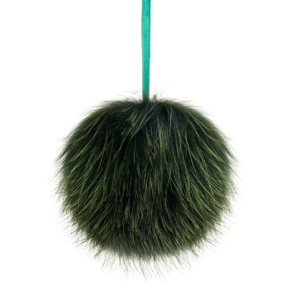 Pompon naturalny do czapki