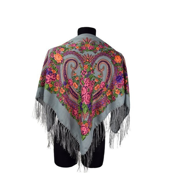 Chustka Folk w kwiaty