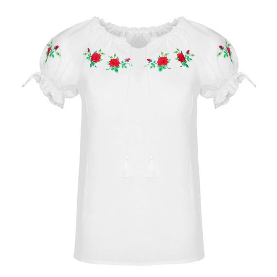 Damska bluzka z haftem