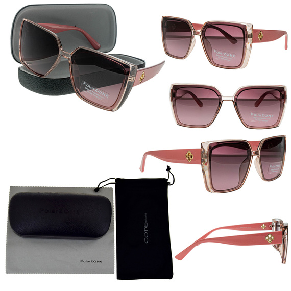 OKULARY POLARYZACYJNE DAMSKIE + POKROWIEC