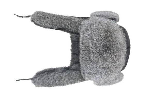 Czapka Damska z naturalnym pomponem