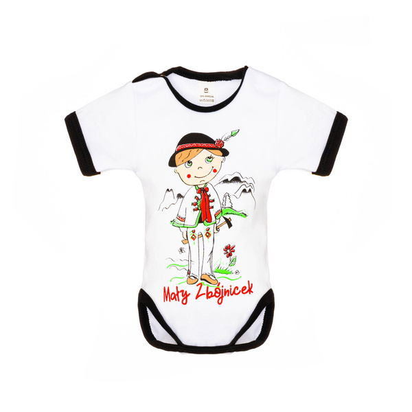 Body dziecięce "Mały Zbójnicek" z krótkim rękawem