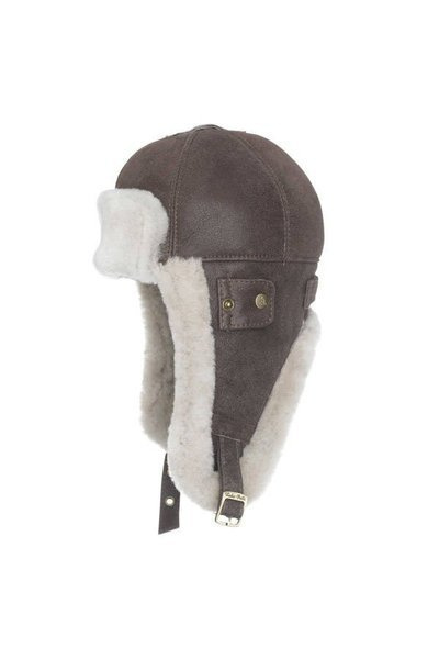 Czapka Damska z naturalnym pomponem