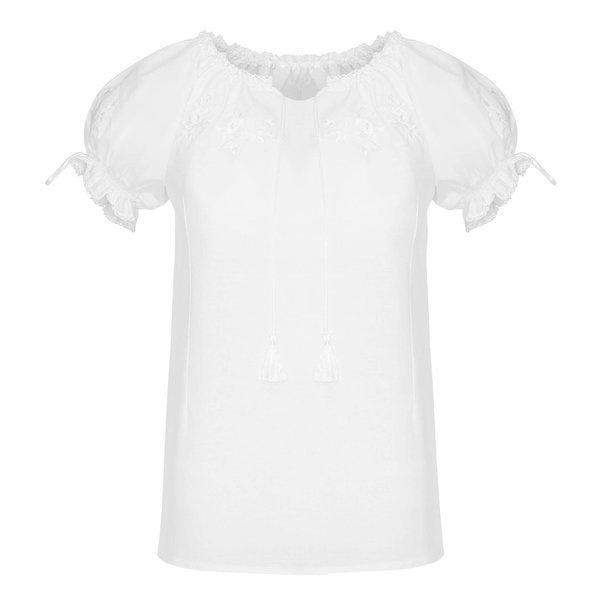 Damska bluzka gładka bez haftu