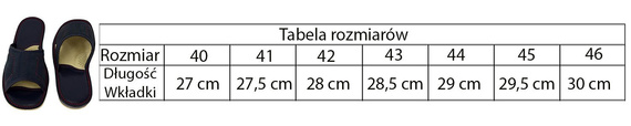 Skórzane pantofle męskie