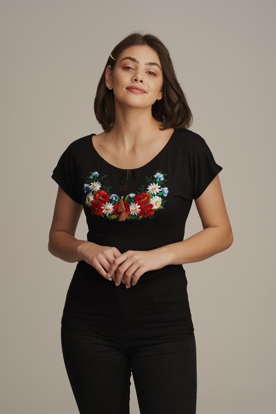 Damska bluzka z krótkim rękawem