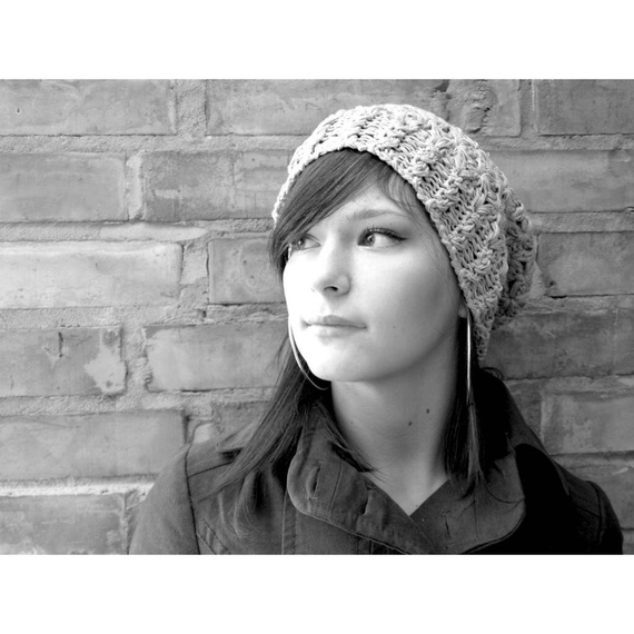 Czapka Ażurowy pompon