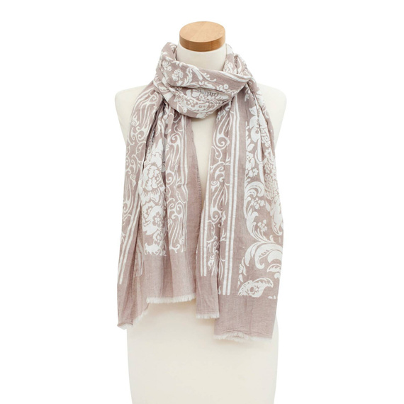 Szal Romantyczna flora