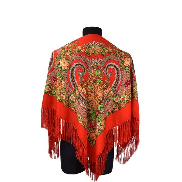 Chustka Folk w kwiaty