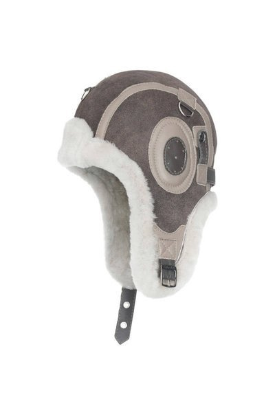 Czapka Damska z naturalnym pomponem