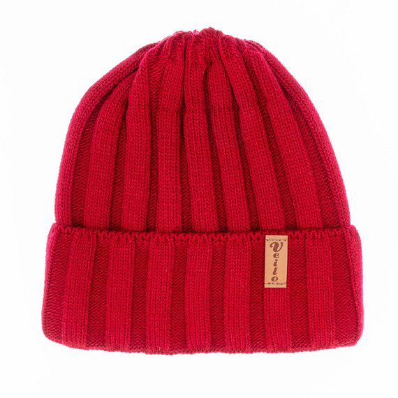 Czapka damska z wywinięciem