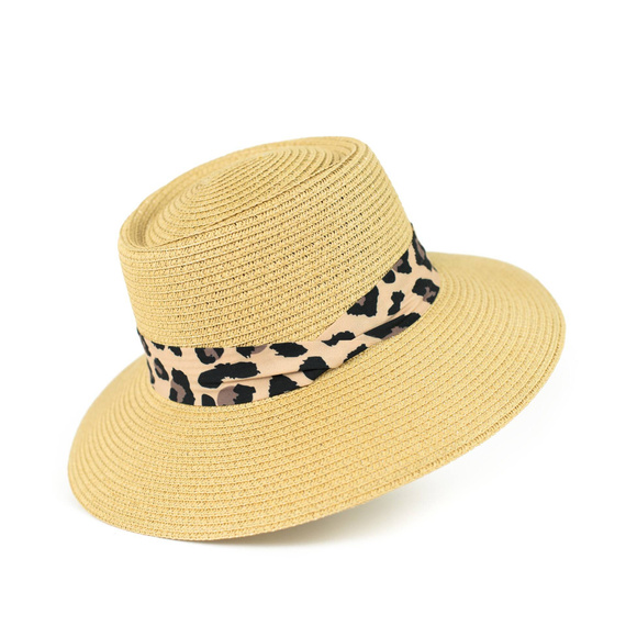 Kapelusz Simple cheetah