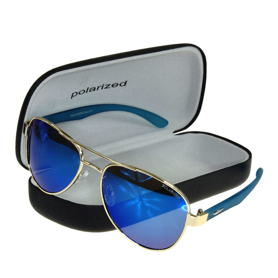 Okulary polaryzacyjne UNISEX pilotki