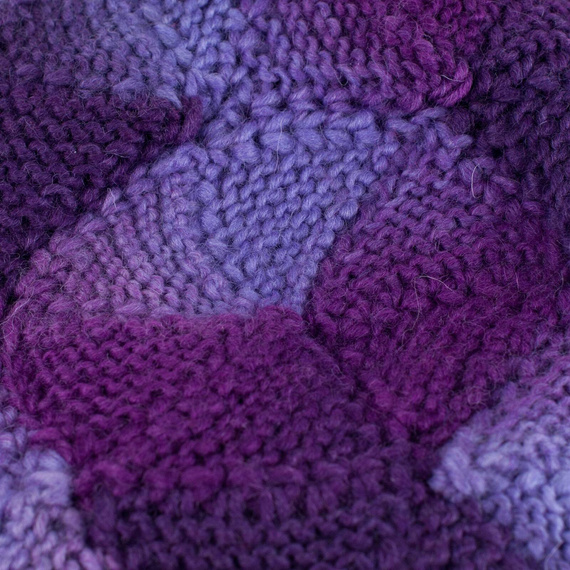 Beret Kolorowa wełna [HANDMADE]