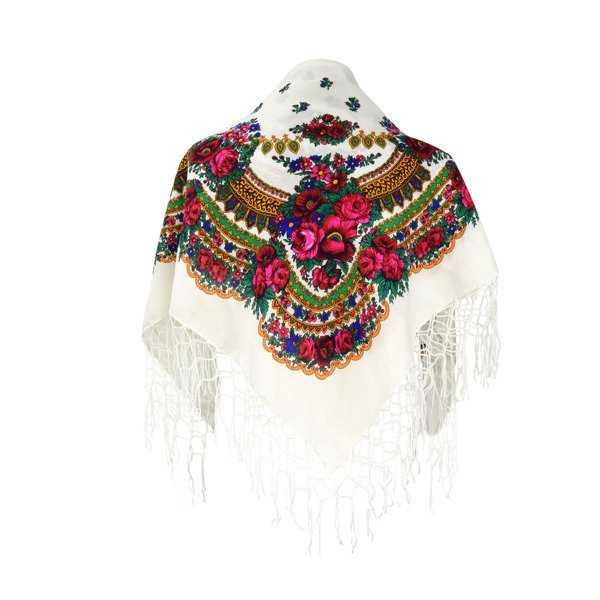 Chustka Folk w kwiaty