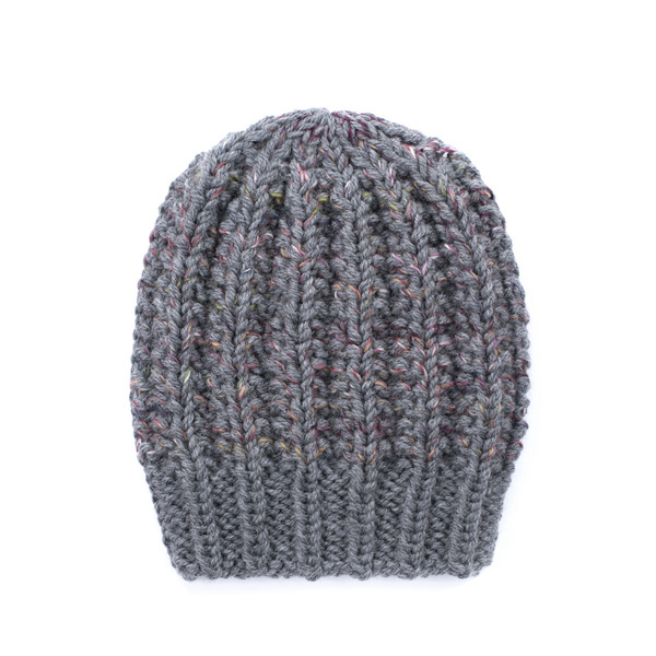 Czapka Wełniana przeplatanka [HANDMADE]