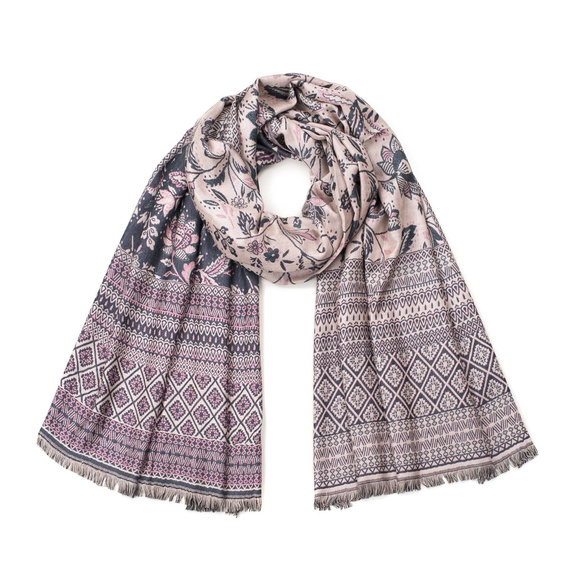 Szal Orientalne kwiaty