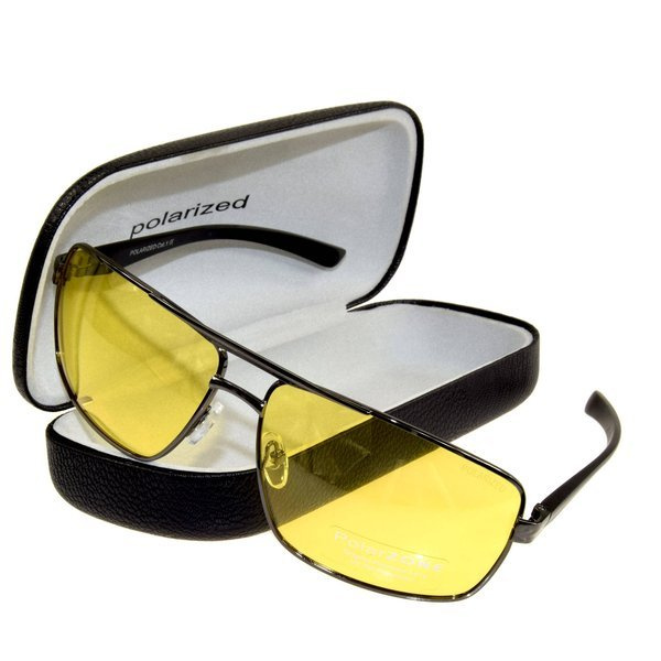 Okulary męskie do jazdy nocą Polaryzacja