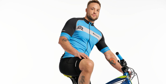 Koszulka Męska rowerowa TRIP