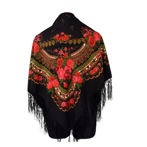 Chustka Folk w kwiaty