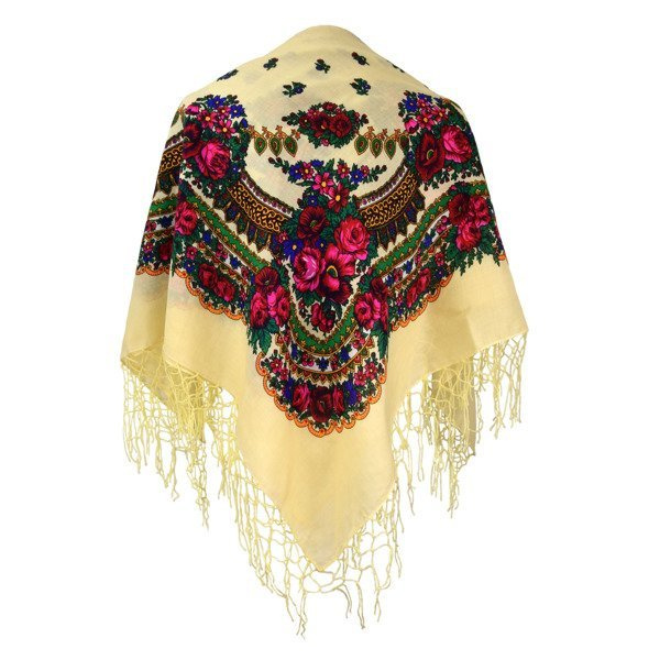 Chustka Folk w kwiaty